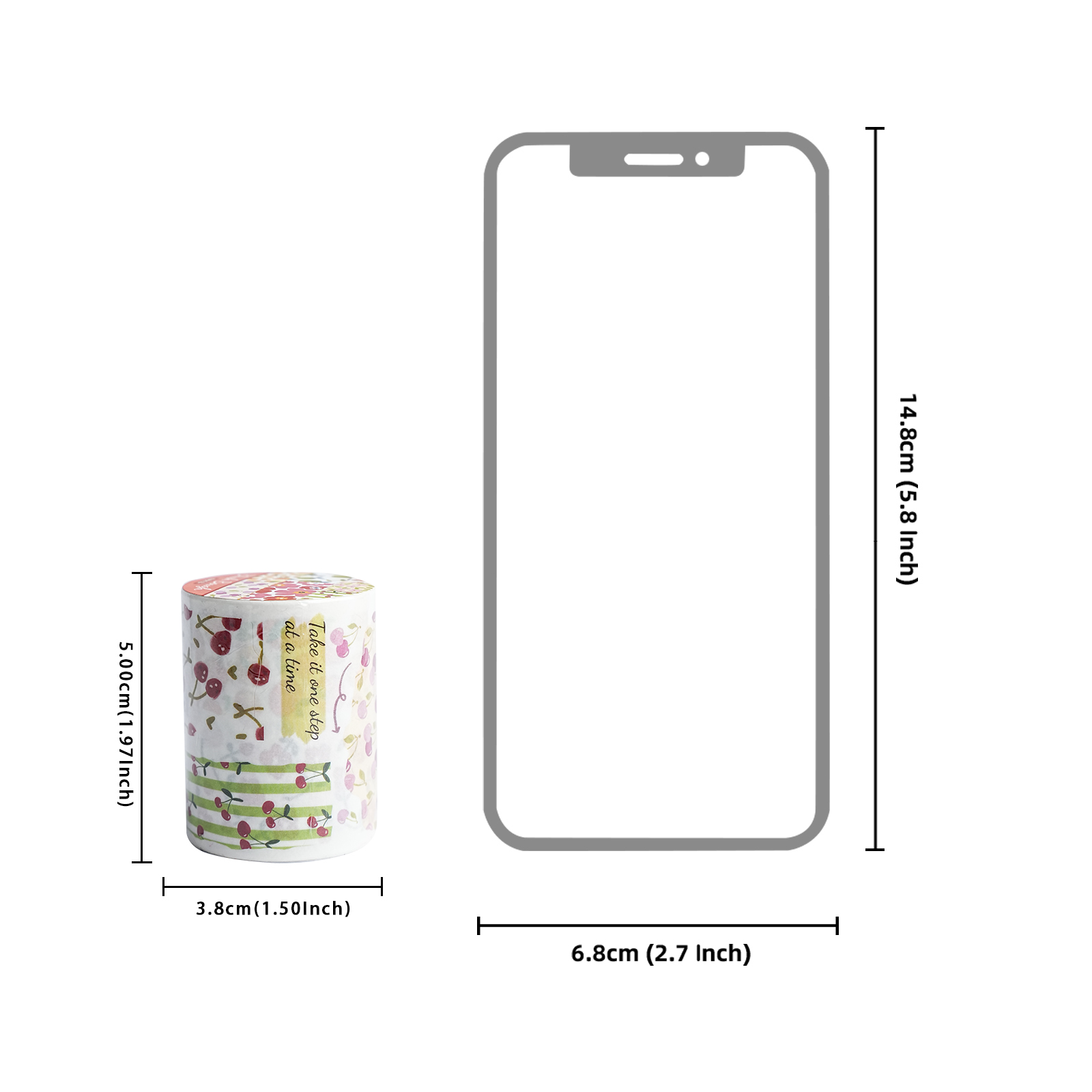 Etori Life Washi Tape Bertema  - Korean Lifestyle Student ulasan dan harga