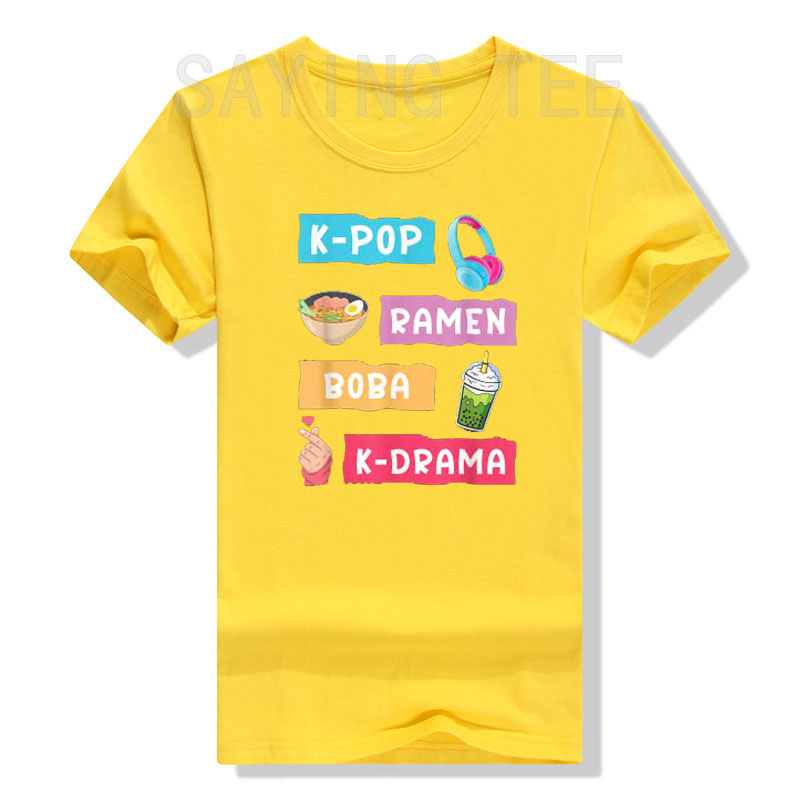 Kaus k-pop untuk penggemar Kor - South Korea Lifestyle ulasan dan harga